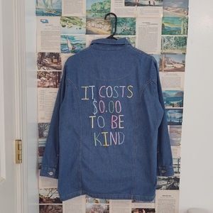 Tudor Court Embroidered Denim Jacket